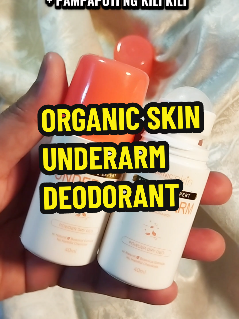 #organicskindeodorant #organicskindeodorantantisweat #organicskindeodorantwhitening #deo #deodorant #deodorantviral #underarmswhitening #underarm #buy1take1 #viral 