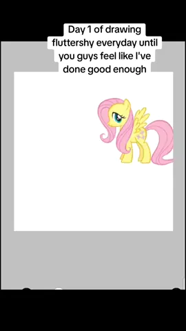 Time to do some new things #art #drawing #mlp #mlpfandom #mlpfriendshipismagic #mylittlepony #mylittleponyfriendshipismagic #mylittleponyfandom #fluttershy #fluttershymlp #day1 