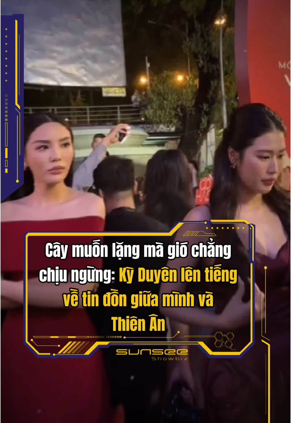 Còn “đụng” chị là chị còn “trụng” nha mấy đứa 💅#sunseeshowbiz #KyDuyen #ThienAn #TikTokGiaiTri #2025newyear #saoviet #hautruongsukien #xuhuong