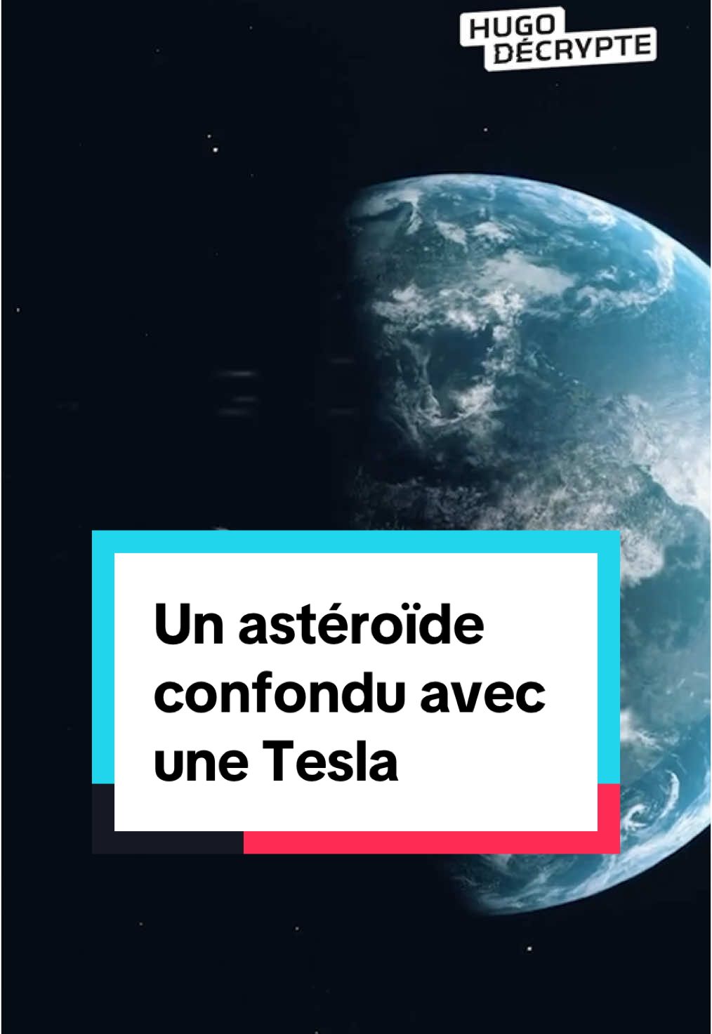 En 2018, Elon Musk avait envoyé l’une de ses Tesla Roadster en orbite. #sinformersurtiktok 