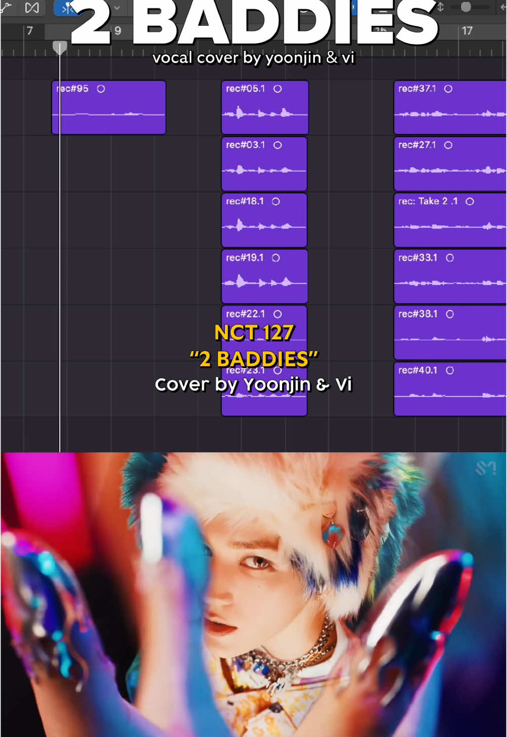 ⁺◟ nct 127 - ‘2 baddies’ | cover 커버보컬 happy (late) 127 day!!! sorry my “yessssuahhhh” adlib at the start sounds so weird lol huge thanks to vi for joining me in this super rushed last minute 127 collab!! 127 날 위해 이 늦은 커버를 했습니다!! VOCALS :  ㄴ vi @vi  ㄴ yoonjin MIX : yoonjin VIDEO : yoonjin @NCT 127 #nct127 #엔시티127 #2baddies #커버보컬 #보컬커버 #vocalcover #kpopcover