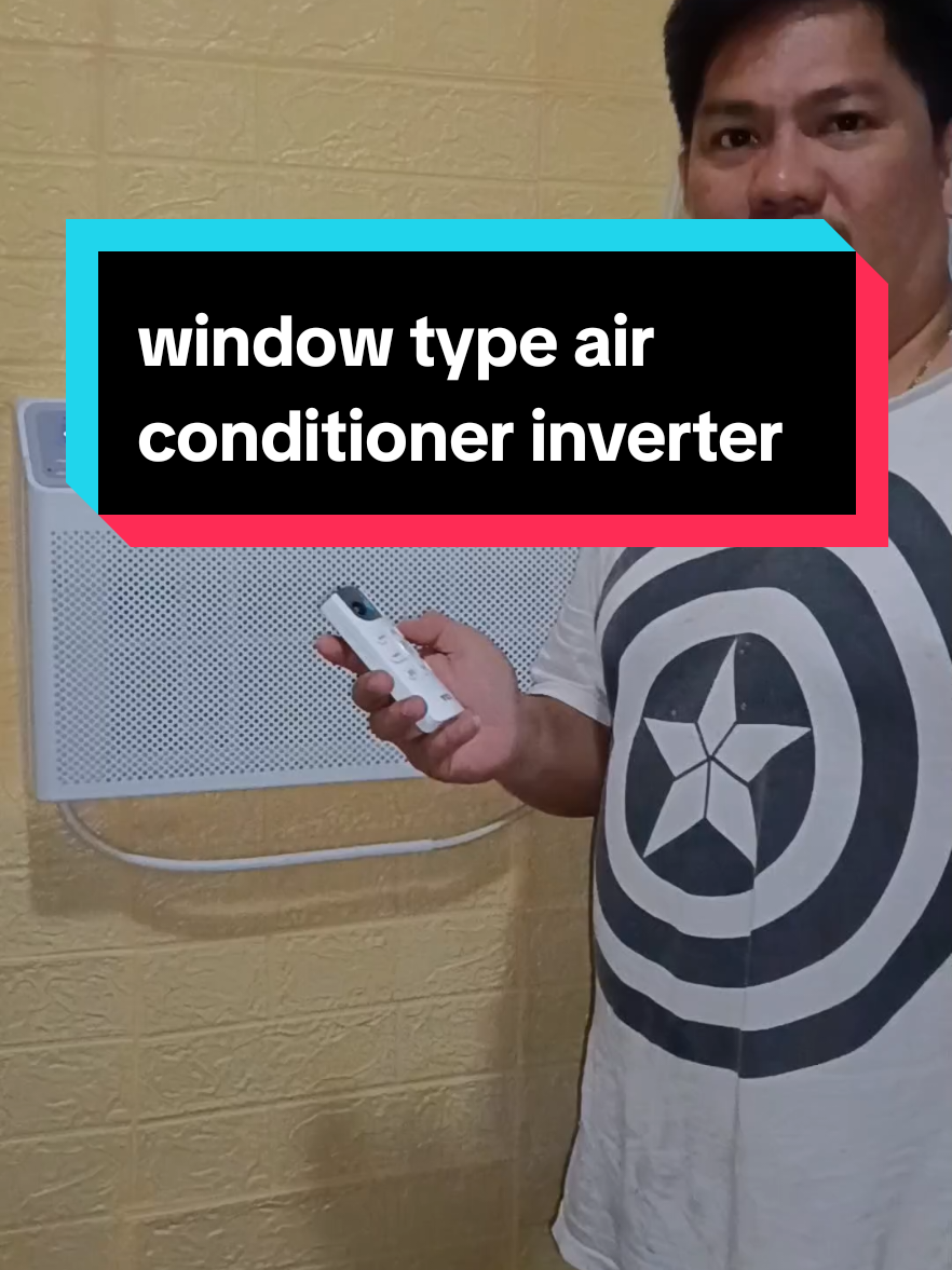 0.7hp eco inverter window type air conditioner #windowtypeairconditioner #inverterairconditioner #tiktokviralvideo #tiktokshopph #tiktokfyp 