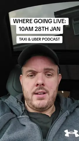 Uber and taxi drivers we are going live on tiktok and Youtube at 10am come chat and talk with us about the taxis, Uber, cars and general chit chat #uber #uberdriver #taxidriver #podcast #live 