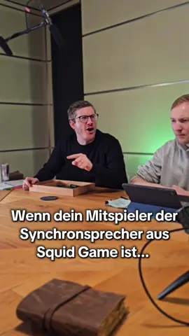 Das kommt davon, wenn Tim Arbeit und Abenteuer nicht trennen kann. 🤭 #squidgame #netflix #synchronsprecher #timschwarzmaier #squidgame2 