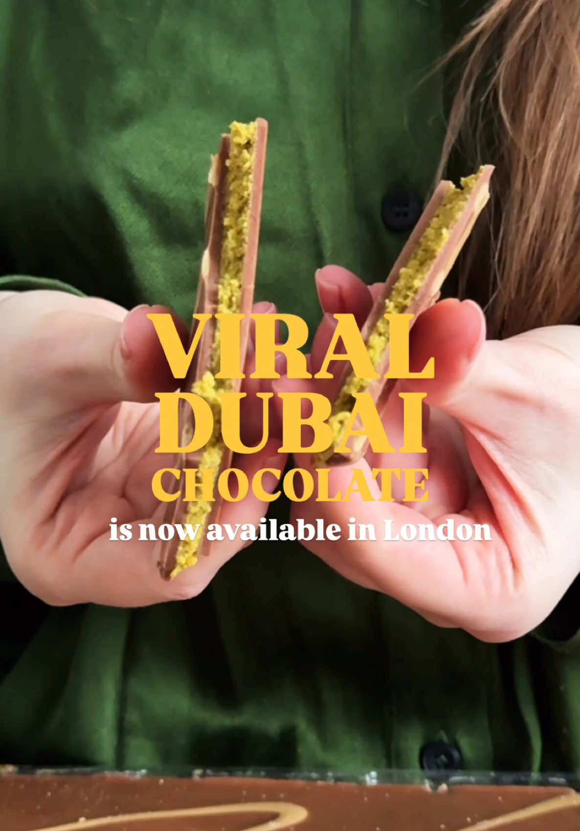 Dubai’s viral chocolate sensation has arrived in London! 🇬🇧🍫 Läderach has unveiled their version - a hand-crafted slab with a crunchy pistachio and kataifi core, wrapped in silky milk chocolate. 📍Available exclusively at their Regent Street branch. Who’s ready to indulge? *gift #läderach #laderach #dubaichocolate #dubaichocolates #dubaichocolatebar #kataifi #myldnfood #my_ldn #londonfoodguide #londonfoodie #laderachlondon #dubaichocolatelovers 