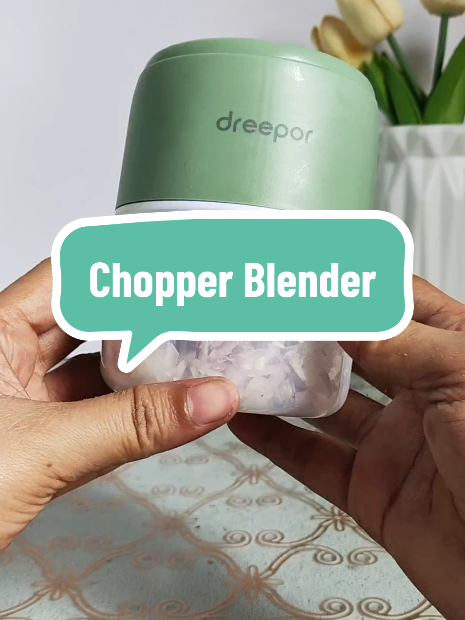 Mini Chopper Ng dreepor na napaka useful sa ating kitchen #minichopper #foodprocessor #vegetablechopper #meatgrinder #kitchengadgets 