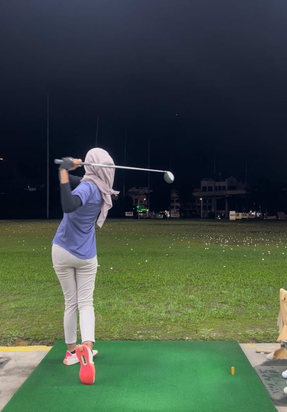 Dkt Driving Range semua helok kn😆 #golf #golftiktok #golfbeginner #golfladies 