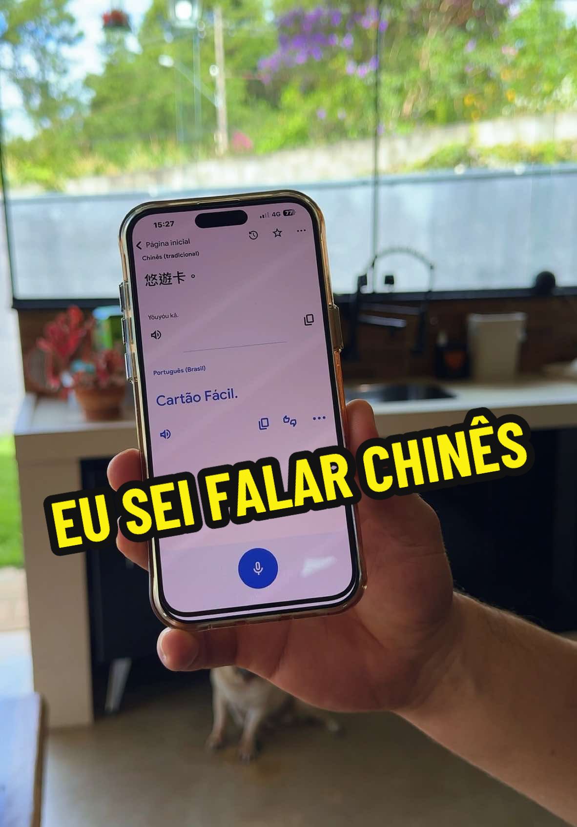 Já nasci sabendo falar chinês e descobri através do tradutor 😂