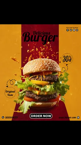 Creating a Delicious Burger Ad Design 🍔✨ #GraphicDesign #DesignInspiration #PhotoshopDesign #CreativeDesign #AdobePhotoshop #GraphicDesigner #DesignCommunity #CreativeProcess #DesignLovers #VisualDesign #DesignLife #ArtOfDesign #DigitalDesign #DesignAddict #DesignStudio #DesignWork #PosterDesign #TypographyDesign #BrandDesign #CreativeMarketing #AdDesign #BurgerDesign #FoodAdDesign #FoodGraphicDesign #FoodPhotography #FoodArt #CreativeFoodDesign #FoodLovers #FoodieDesign #FoodAds #BurgerArt