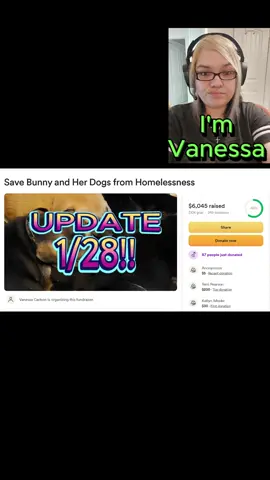 Bunny's Gofundme Update #Bunnysgofundme #helpbunny #fyp #fypシ #fypシ゚viral #savebunnyshome #pleasehelp #gofundme #gofundmehelp #dogsoftiktok #sendhelp