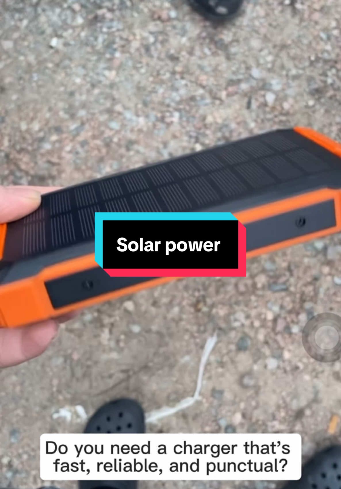 Never run out of power again! 🔋☀️ This solar power bank has you covered—camping, emergencies, or everyday life! 🌟💡 #SolarPowerBank #StayCharged #TechEssentials #PortableCharger #WirelessCharging #CampingGear #EmergencyEssentials #GadgetLover #OutdoorLife #TechGadgets #PowerOnTheGo #BatteryBackup #SurvivalGear #SolarEnergy #TechTikTok #Innovation