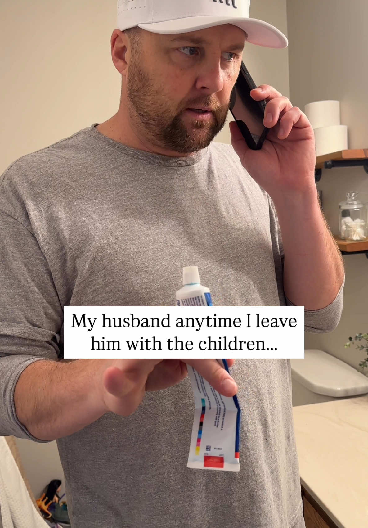 How many times do we think he called?!? 😆 #couplescomedy #couplesfunnyvideos #husbandandwifehumor #coupleshumor #husbandandwifecomedy #couplescomedygoals #couplesfunnyhumor 