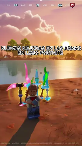 MEJORAS EN ARMAS EN LEGO FORTNITE  #legofortnite #fortnitelego #legofortnitetips #fyp #gamers #fortnite