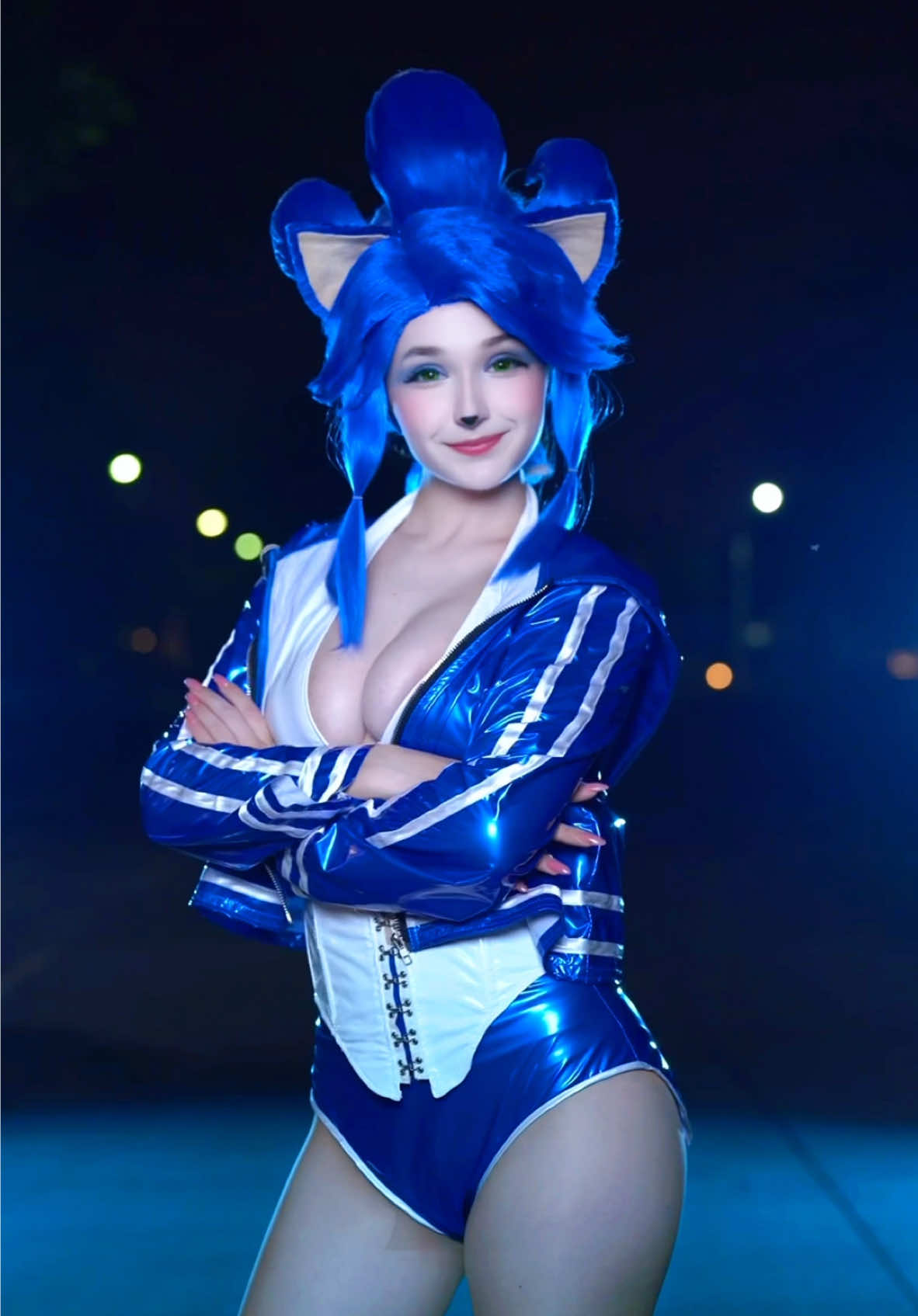 Unexpected cosplay😎🔥Rate from 1 to 10😍💙 #sonic #supersonic #cosplay #fyp #sonic3 #sonicthehedgehog #edit 