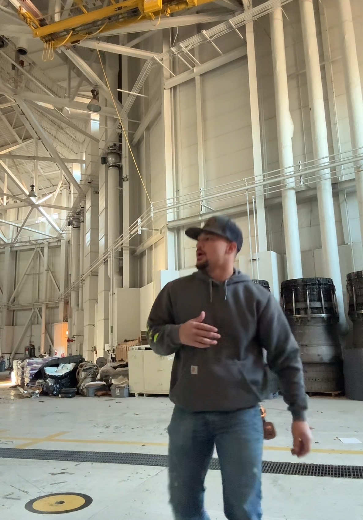 When work gives you a big empty building… make the most of it🤷🏽‍♂️ #cover #acapella #nbcthevoice #singer 