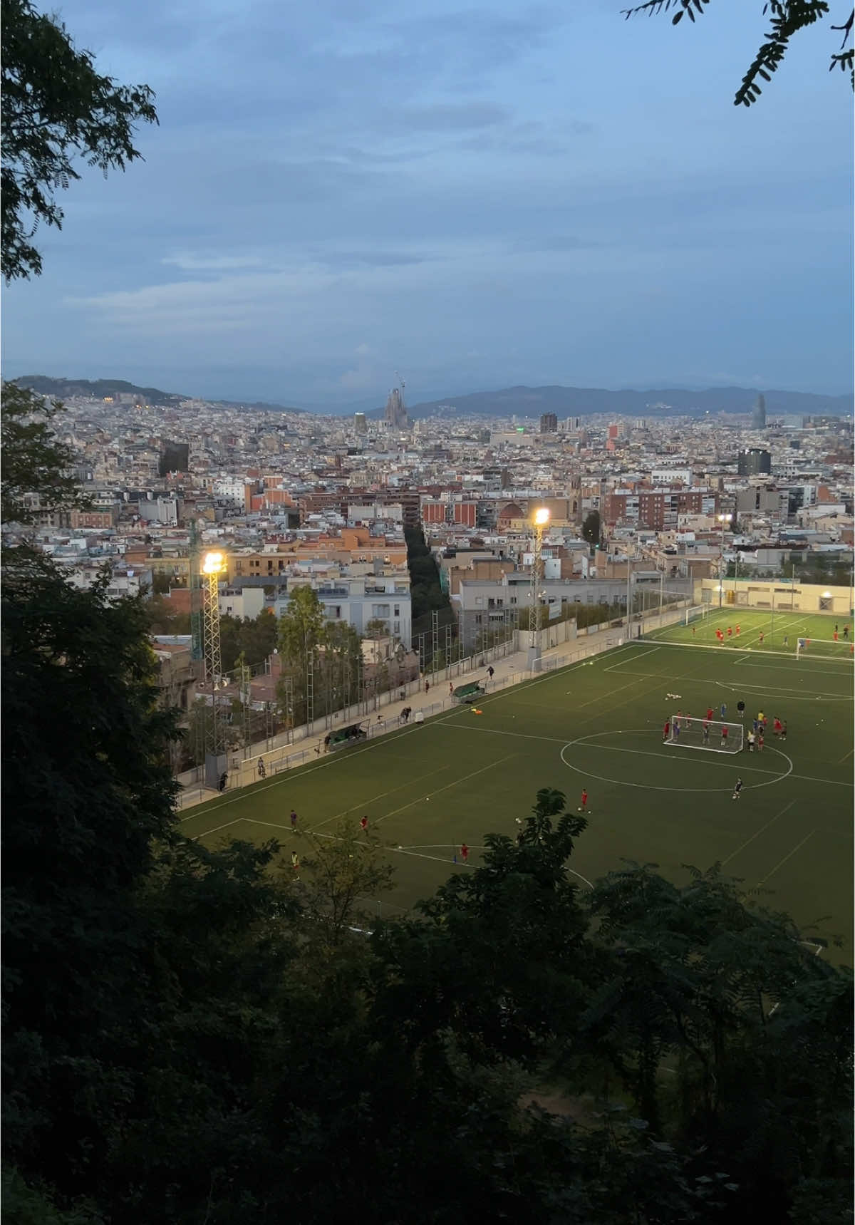 Imagine playing football here in Barcelona 😍 - -  #barcelona #barca #travelbarcelona #spain #spainbarcelona 