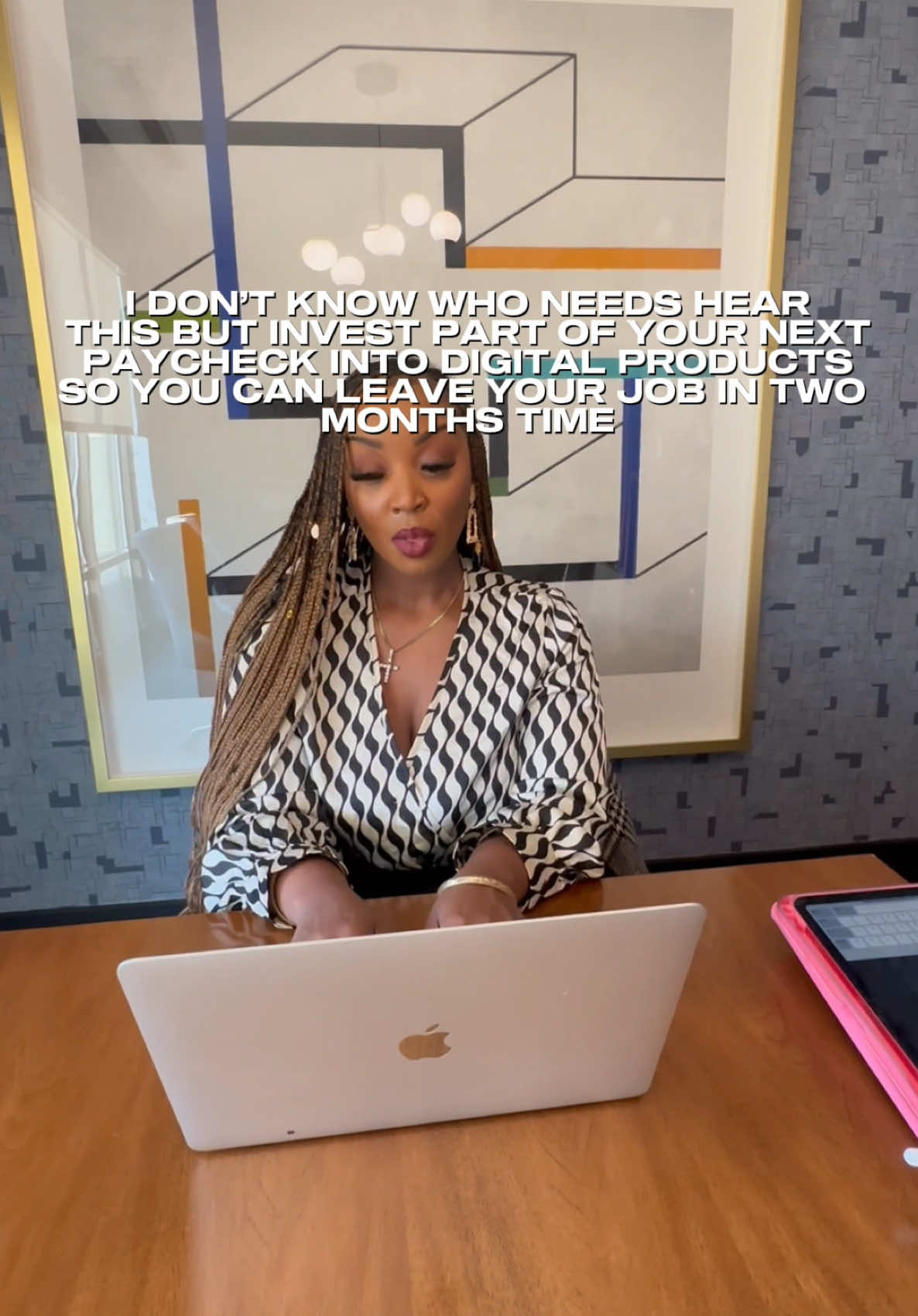 Here’s the play sis. Your 9-5 is your first investor. Why not use the funds to invest in starting that business you’ve been putting off!?  COMMENT ‘GAME’ to get the play. #digitalproducts #passiveincome 