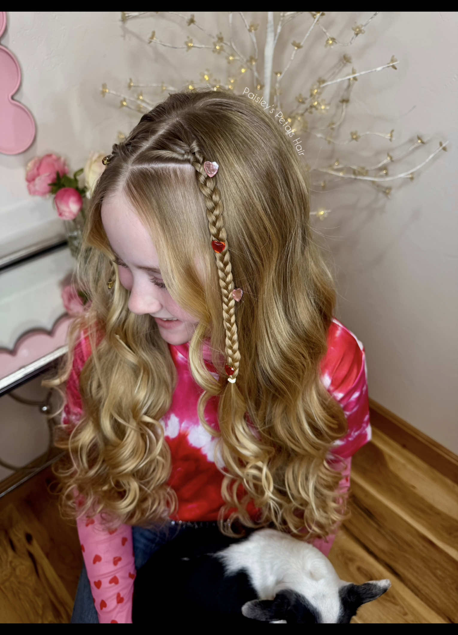 Valentine’s braids with the cutest mini heart clips! 💞 You can find everything for today’s hairstyle and outfit linked in my bio under LTK! #kidshairstyles #hairtutorial #girlshairstyle #hairtok #braidstyles #healthyhair #longhair #hairinspo #relatable #ValentinesDay #hairaccessories #hairoftheday #hair #easyhairstyle #blonde #hairtips #schoolhairstyles #braidtutorial #hairdo #hairvideos #hairgoals #hairaccessories #hotd #hairstyle #braids #wavyhair #teen #heart #braidstyles #haireducation 