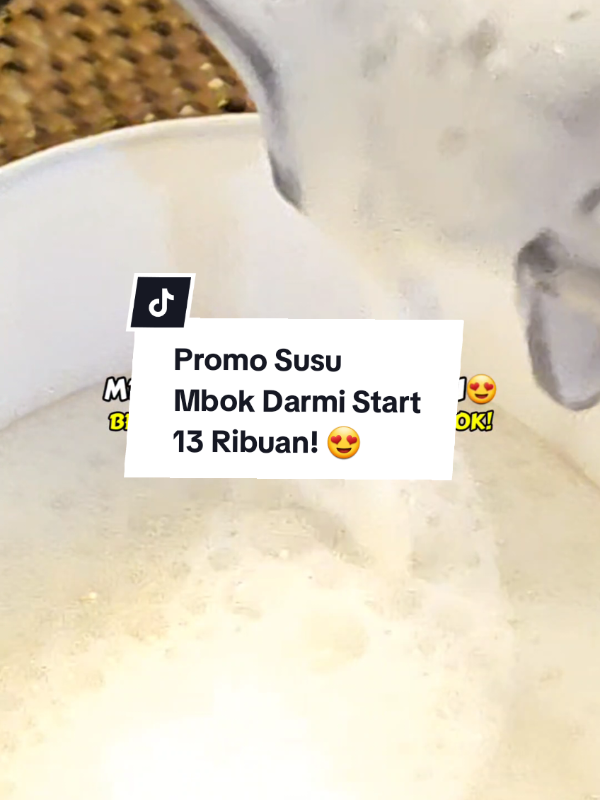 [SAVE & SHARE] Aku infoin lagi nih sebelum berakhir promonya, kata aku sih pesan Susu Mbok Darmi sekarang juga lewat klik lokasi yang ada di video ini ya! karena Promonya cuma sampai 31 Januari 22025. 📍: Susu Mbok Darmi, Blok M Plaz #susumbokdarmi #jakarta #blokm #blokmplaza  #promosusumbokdarmi #infopromo #fyp #viral #hacksandtips  #TTPetualangNewbie 