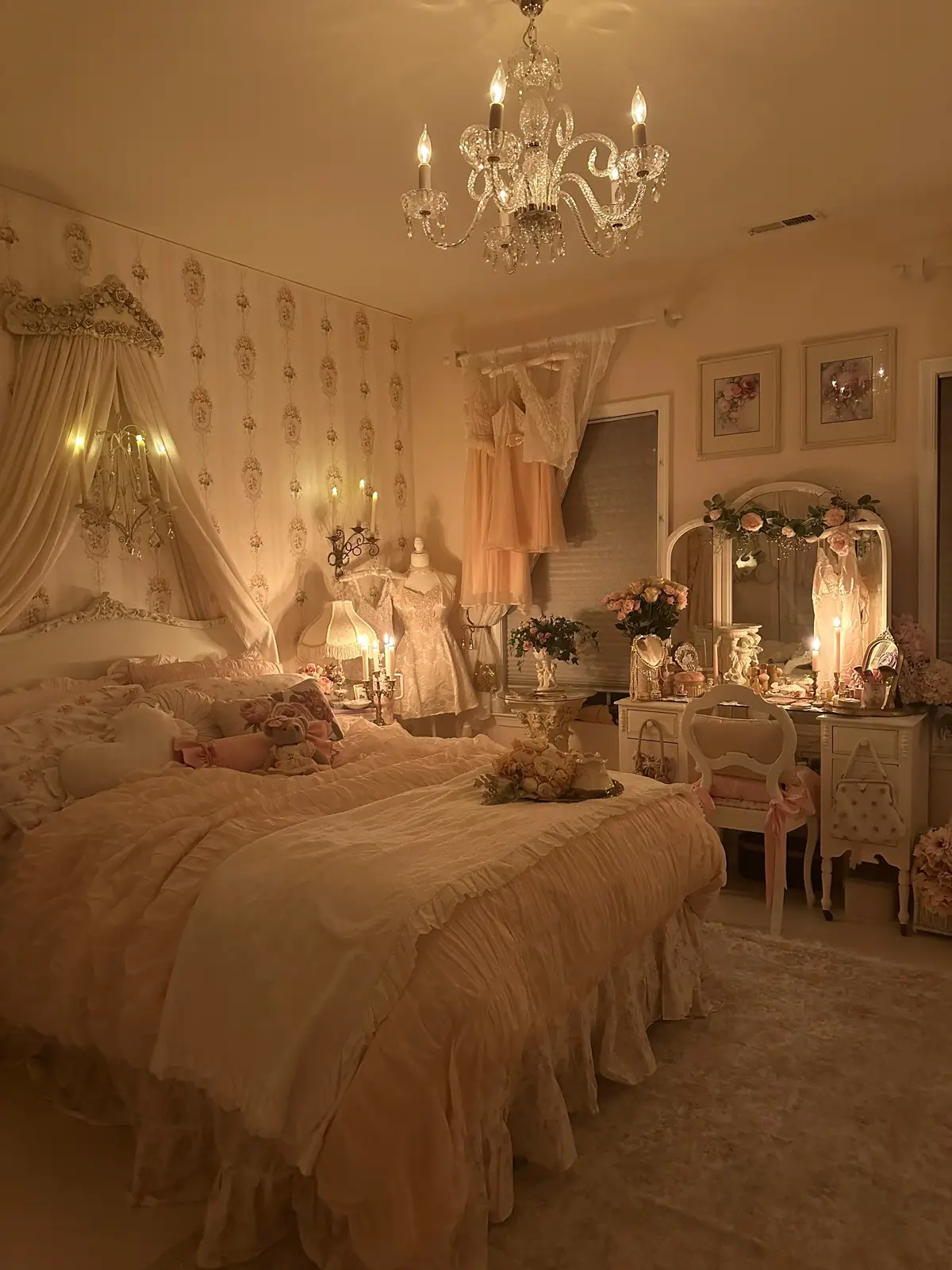 Elegant Room Inspo🦢🕯️🪞 #victorianroom #roominspo #allijunebby