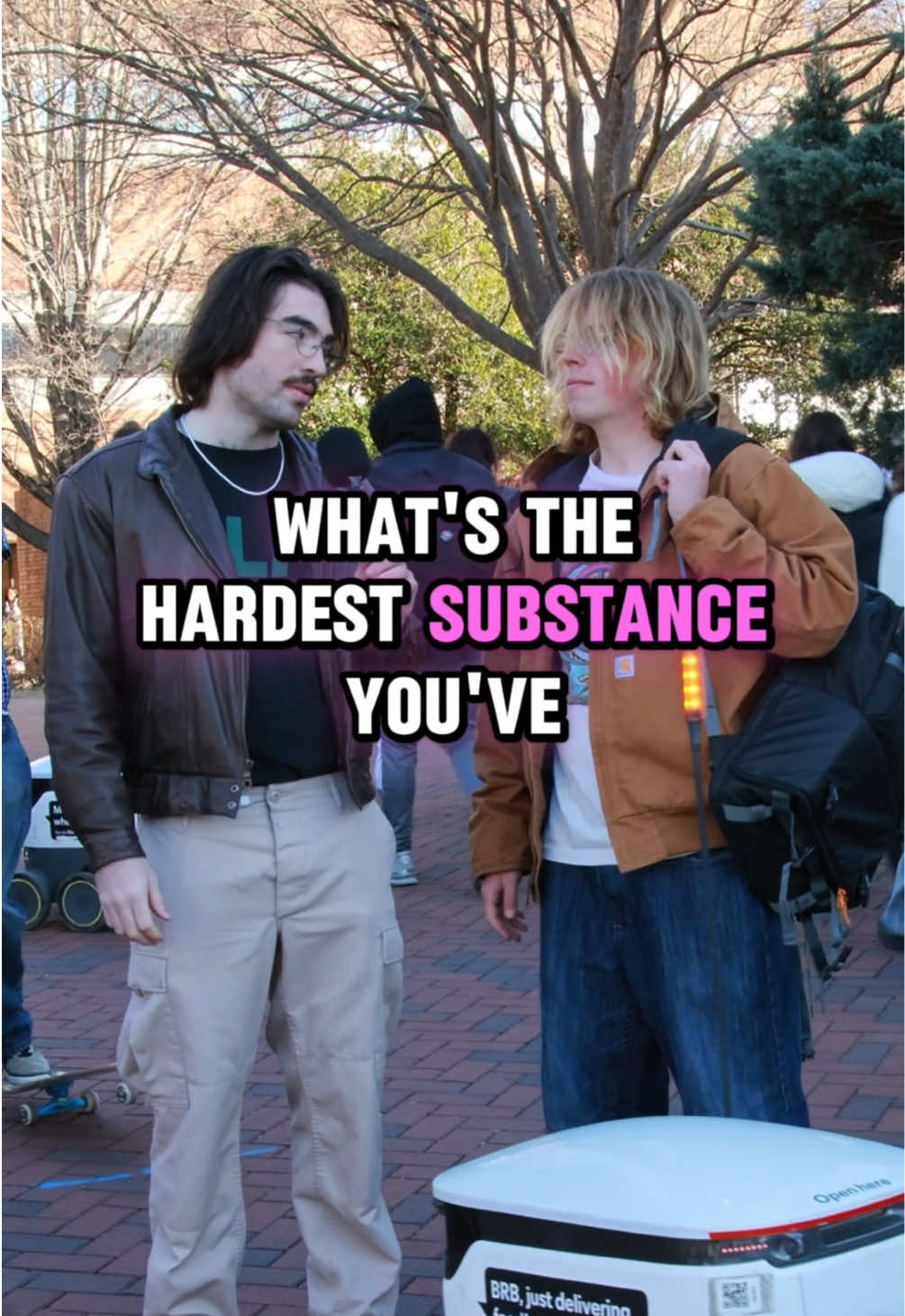 Don’t fear the demons  #publicinterview #streetinterview #charlotte 