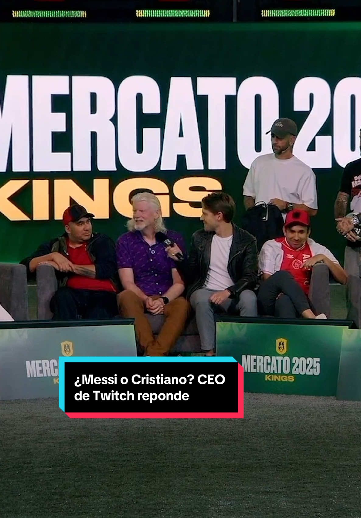 ¿Messi o Cristiano? El CEO de Twitch responde… 🔥 Lo lograste Will, lo lograste ❤️‍🩹 #KingsLeagueSantander 