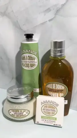 Indulge. Lather. Soften. Our Almond Collection is the sweet secret your skin is craving. 😉💛 @dea.penney #almondoil #showeroil #bodyroutine #skincareroutine #cleangirl