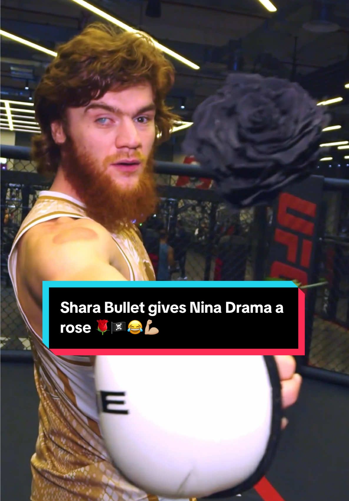 Shara Bullet surprised Nina Drama with a secret rose LOL #UFC #mma #sharabullet #sharamagomedov #ninadrama #kickboxing #boxing #muaythai #muaythaifighter #muaythaifighter #taekwondo #jiujitsu #brazilianjiujitsu #jiujitsugrappling #jiujitsulifestyle #wrestling #wrestlingtiktok #wrestlingtok #fit #Fitness #grappling #karate #ufcsaudiarabia #teepkick 