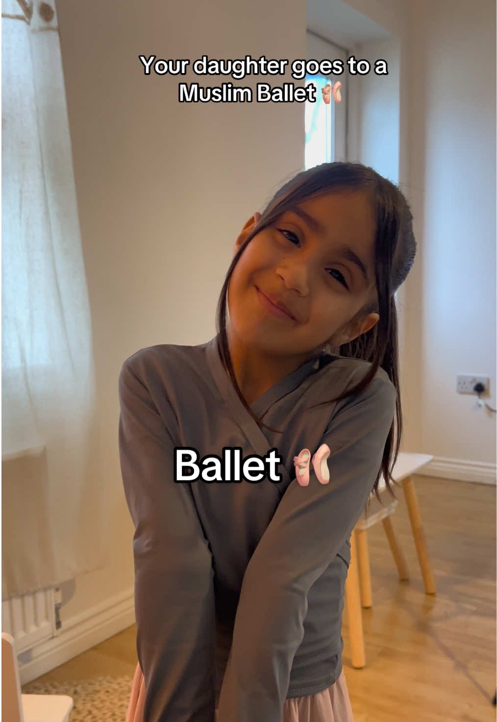 Alaynas first day at ballet 🩰  #grwm #kidsgrwm #kidsoftiktokfunny 