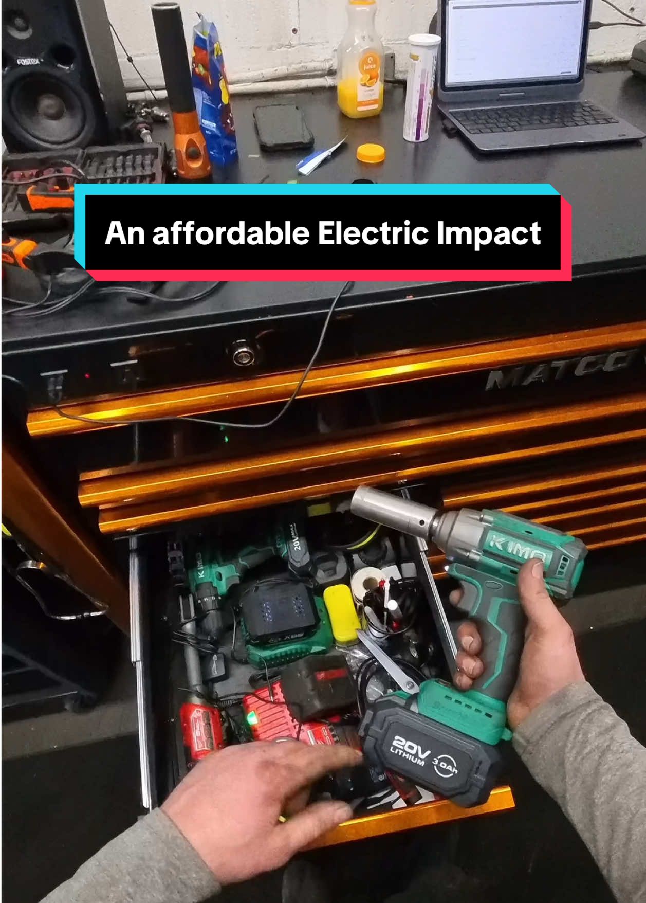 These KIMO 20V electric impact tools are a great value for the price.  I’ve been using them for about a year now, mainly just for taking wheels off and to take the race track.  I gotta say, they’re a pretty great tool for the money. #mechanics #tools #automotive #racing