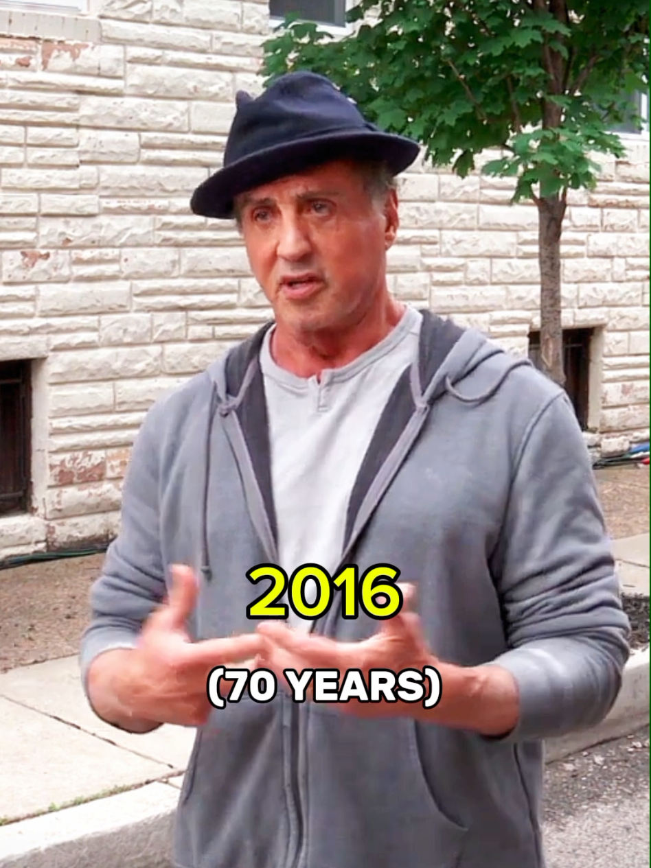 Sylvester Stallone Through the years 2024-1984 #sylvesterstallone #actors #rocky #rambo #creed #viral #viralvideos #reverse #celebrityevolution 