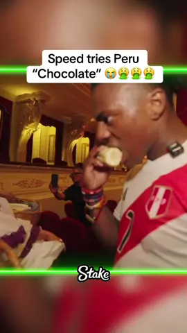 Speed tries Peru “Chocolate” 😭🤮🤮🤮 #speed #ishowspeed #peru #fyp #peru🇵🇪 