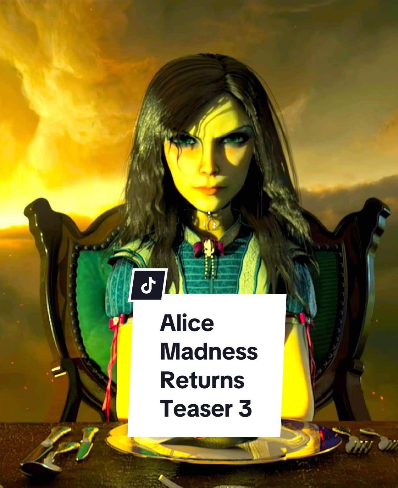 Alice Madness Returns teaser #3 #alicemadnessreturns #americanmcgeesalice #aliceliddell #xbox360games #ps3games 