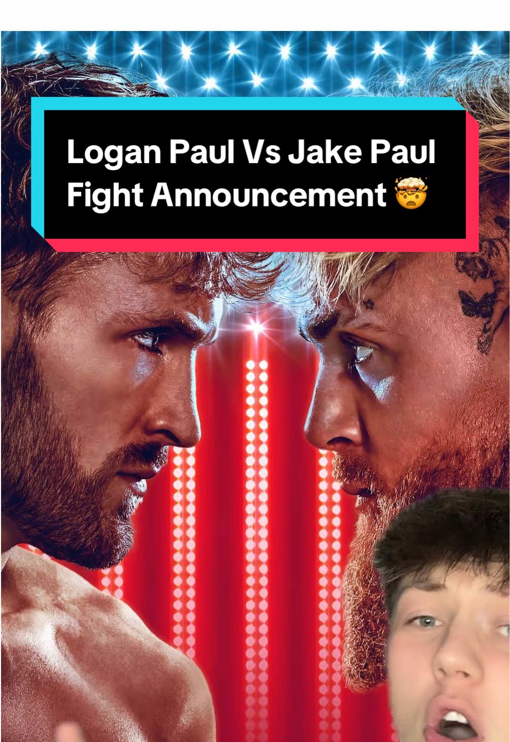 Logan Paul Vs Jake Paul Fight Announcement 🤯 #loganpaul #jakepaul #boxing🥊 
