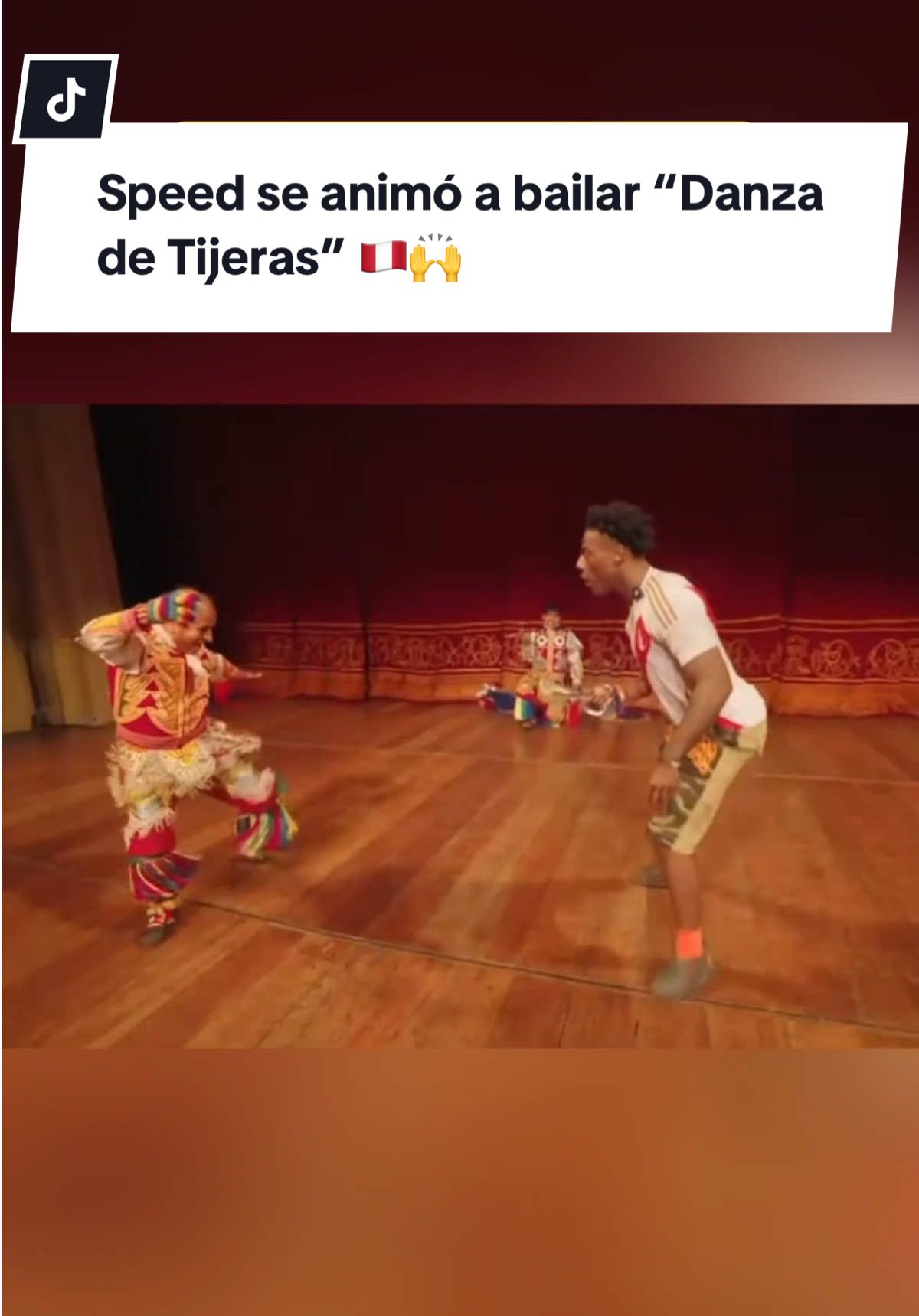 Speed se animó a bailar “Danza de Tijeras” 🇵🇪🙌  #Speed #Peru #danzadetijeras #Speedenlima #Loultimo #Fun #Viral #Virales #ElComercioPerú