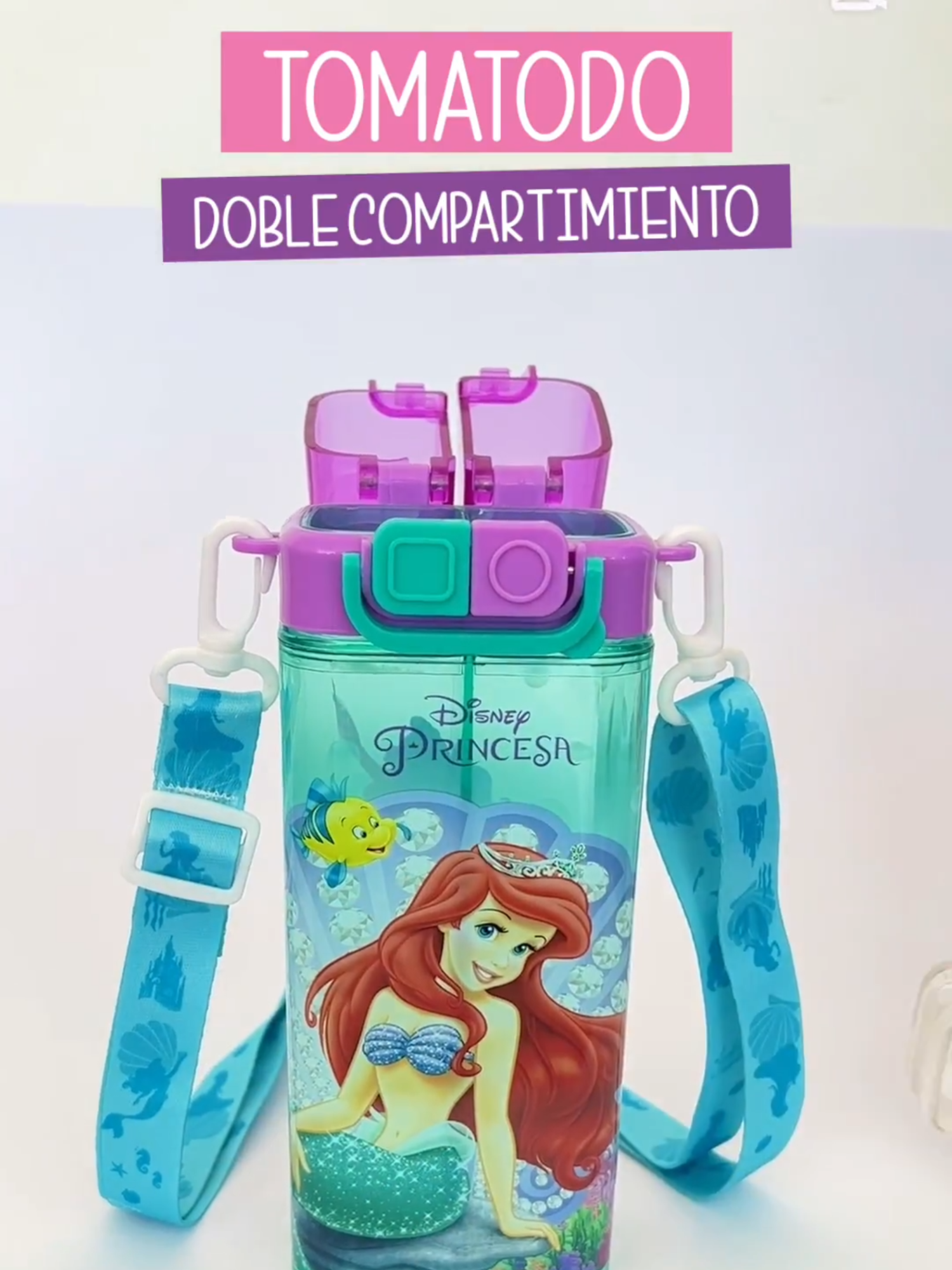 Tomatodos doble compartimiento.🥫🥛 . #importadora #centrodelima #missi #ventas #original #ventamayorista #disney #lima #bebidas #tomatodo #colegio #campañaescolar #disney