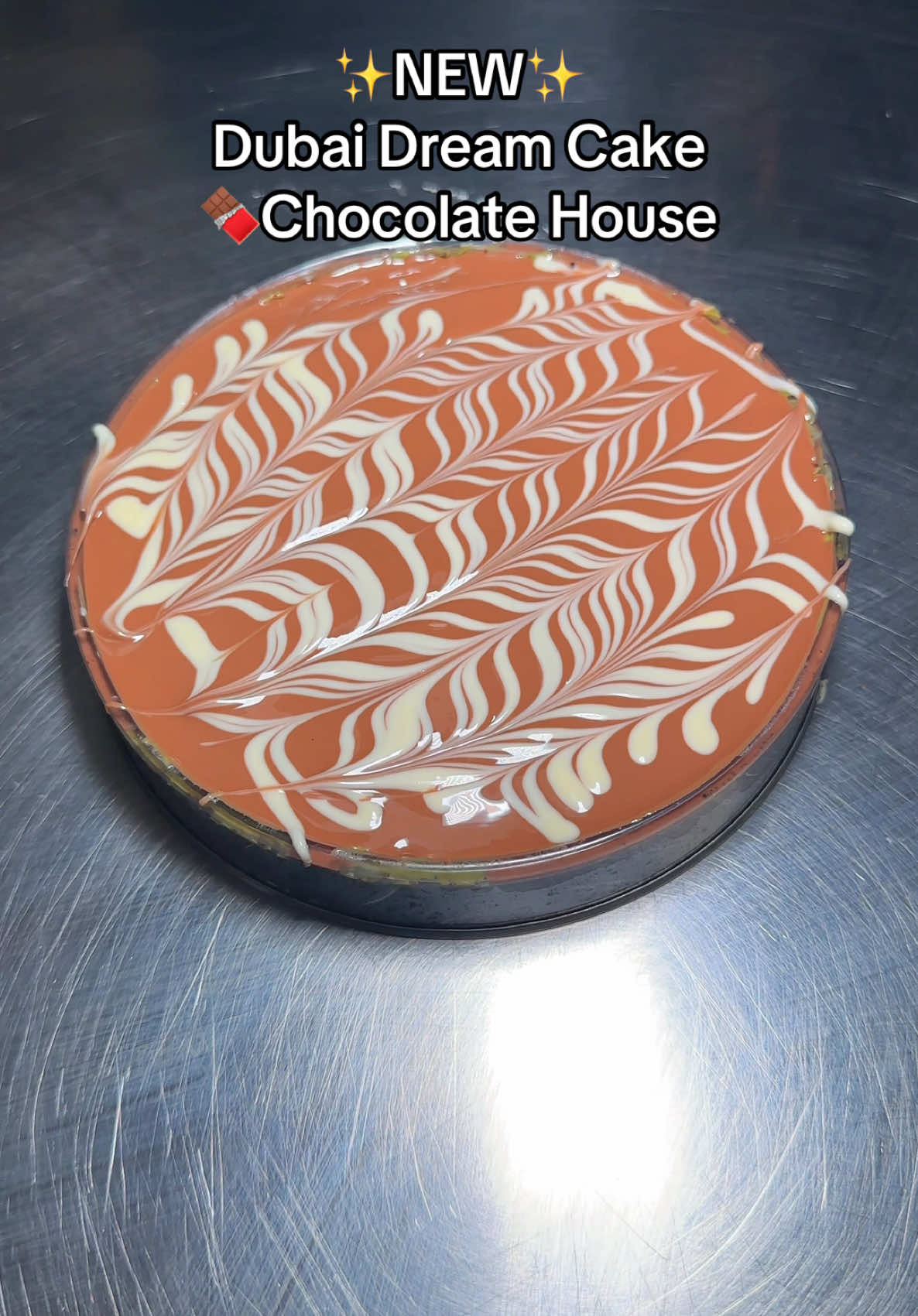 Introducing the NEW Dubai Dream Cake: a rich chocolate cake topped with authentic Dubai Kunafa filling, drizzled with Belgian milk chocolate and white chocolate. A dessert crafted for true chocolate lovers. #CHOCOLATEHOUSE 🍓 Crepes, Waffles, Milkshakes, and more 📍1131 Main St, Paterson 📍181 Union BLVD, Totowa 📍92E E 161st St, Bronx 📍25-88 Steinway St, Queens 📍1342 Clifton Ave, Clifton 📍328 Tuckahoe Rd, Yonkers 📍2 E Palisade Ave, Englewood