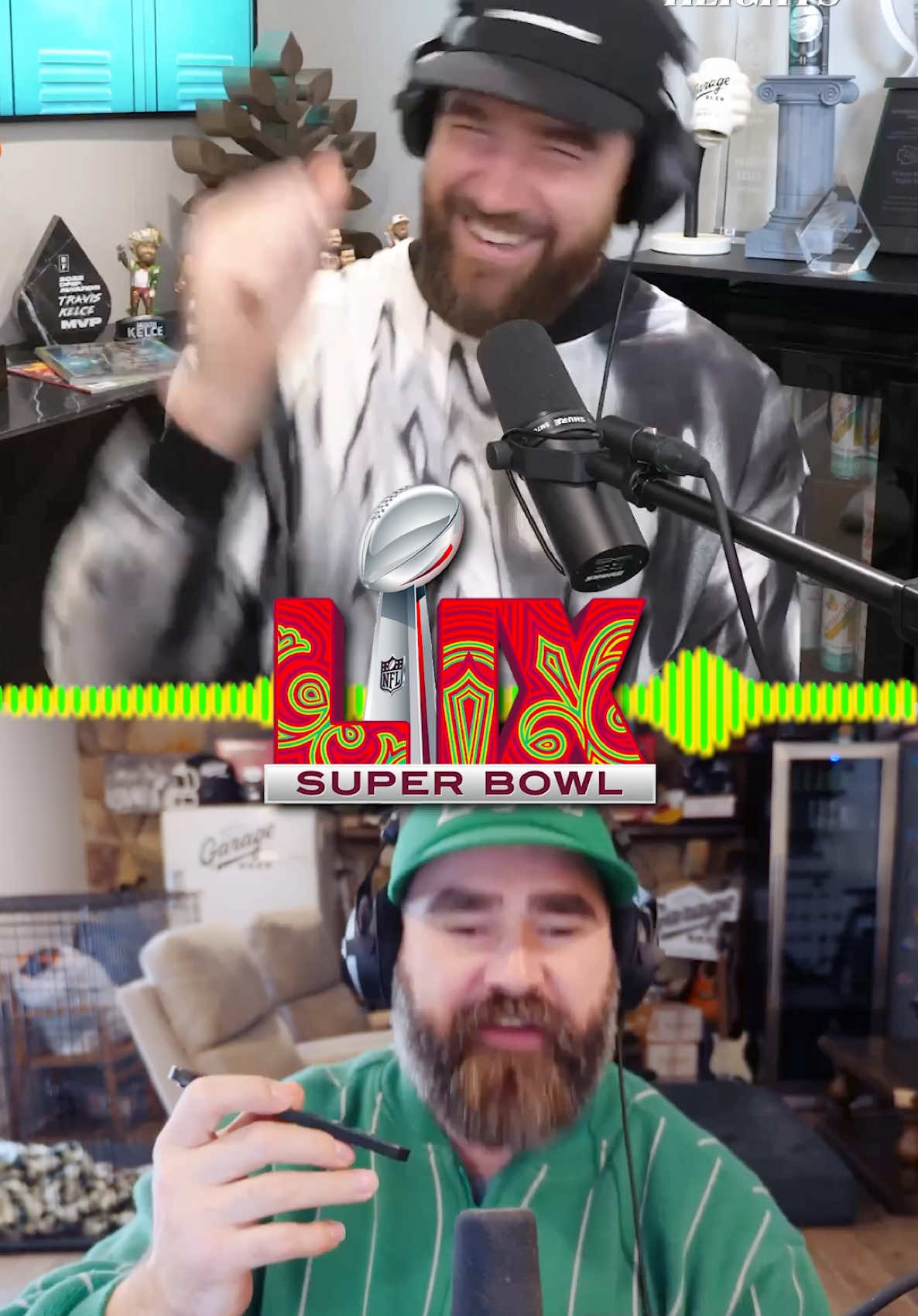 We’ve got a New Heights Super Bowl rematch and the vibes could not be higher NEW EPISODE OUT TOMORROW!!!