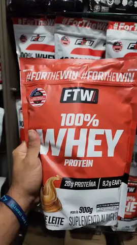 Testando o Whey protein da FTW ✅️ #teste #wheyprotein #whey #sabor #proteina #suplementos 