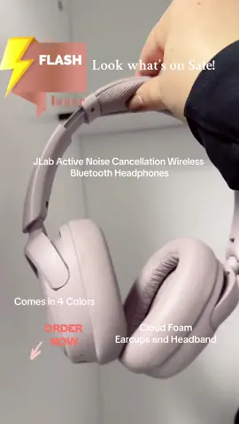 Hurry before this sale ends! #jlab #headphones #noisecancellingheadphones #tiktokshop #tiktokshopjumpstartersale #tiktokshoploveatfistfind 