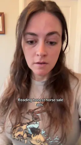 Stop looking for these ads guys, I make them up on the spot 😂 but we all know they are based in truth  #horses #horselife #ranchlife #western #devinoutwest #horsehumor 