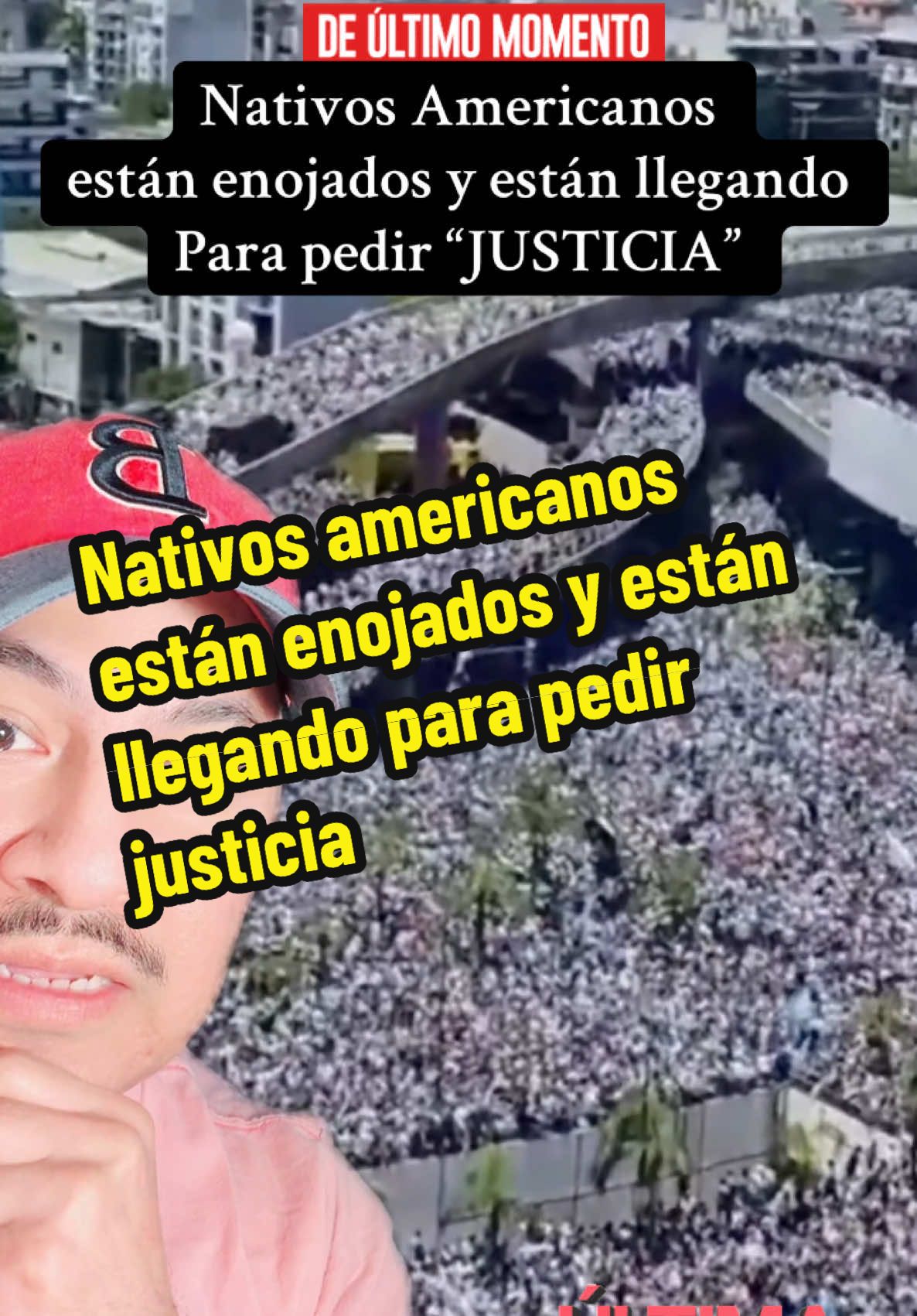 Nativos americanos están enojados y están llegando para pedir justicia #nativo #americano #usa #justicia #quepasara #creatorsearchinsights  