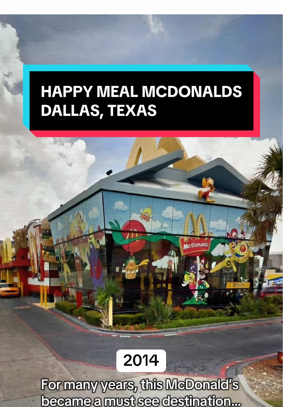 When did you have your last Happy Meal? 😔💔🍔 #googlemaps #dallas #nostalgia #exploring #mcdonalds #thenvsnow #abandoned #fyp   