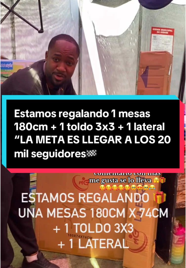 Hasta el 8 de febrero 🫶🏽Yaaaaaaa pooooooo mis emprendedoresssssssssssss La Meta es llegar a los 20 mil seguidores 🫶🏽🎁🏁🎁🏁🏁🎁🏁🏁🎁🏁 El comentario con más me gusta se lo lleva 🫣🫣🫣🫣🦾🦾 #regalo #lolitotoldos #lolitotoldo #barriomeiggs #vira #viral_video #viraltiktokvideo #fyp #fup #para #paratiiiiiiiiiiiiiiiiiiiiiiiiiiiiiii #meigs #mayorista #chile #chile #argentina #argentina🇦🇷 #toldos #mesas #lateral #sorteo 