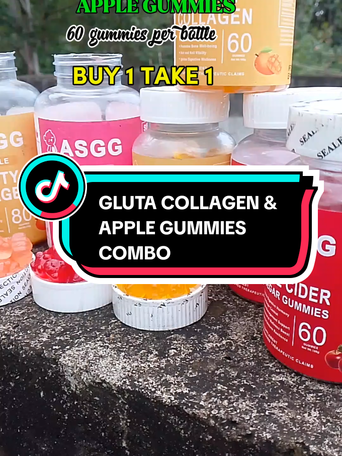 #asgg #asgglow #glutagenc #collagen #applecider #gummies #whitening #glowing #antioxidants #antiaging #detox #fyp #jenpadero 