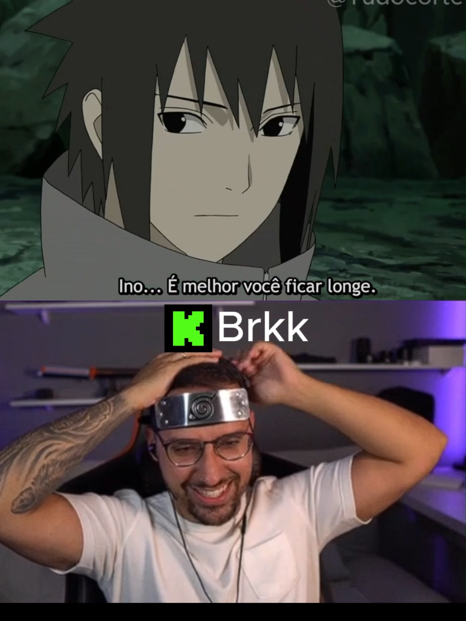 brkk assistindo naruto#brkk #narutouzumaki #narutoshippuden #madara #itachi #sasuke #anime #obito #react