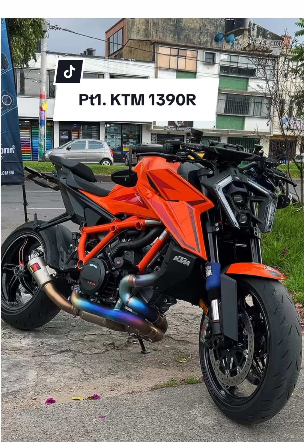 Pt1. La bestia KTM súper Duke 1390R🔥🔥🔥🏍️ @🔥ElDeLaSuperDuke🔥 #ktm #superduke1290r #ktmlover #altocilindraje #yamaha #honda #kawasakininja #moto #biker #bikers #fyp #humor #humortiktok #bogota #entrevista #andresrekib