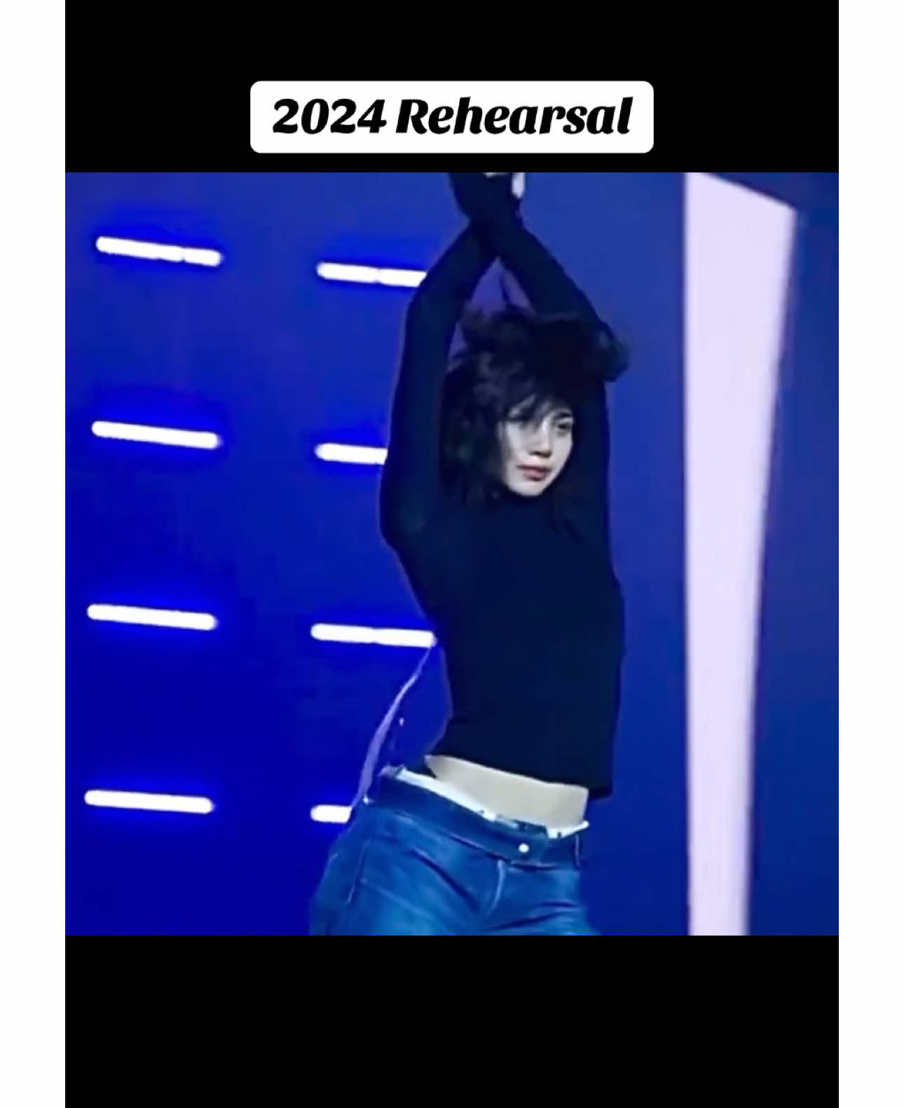 Lisa at the rehearsal for the Gala des pièces Jaunes 2024 #lisa #lloud #lalisamanoban #lisamanoban #lalisa 