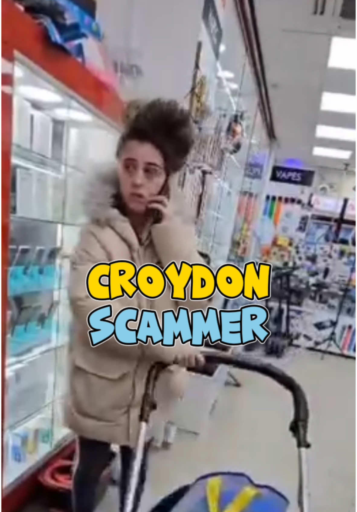 This girl came into this shop for a new charging port on her phone & it was fixed she was ask her to pay. She took the shops bank account details and showed a fake receipt showing she paid. I was asked to put this on my page to alert other shops not to give out bank account details to anyone as this is a new #scam #croydonextra #croydonnews #met #caught #caughtoncamera #thief #theft 