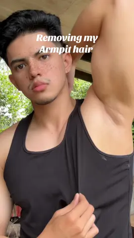 Removing my armpit hair 🍃🍃 #hairremoval #cream #cheap #fyp #viral 
